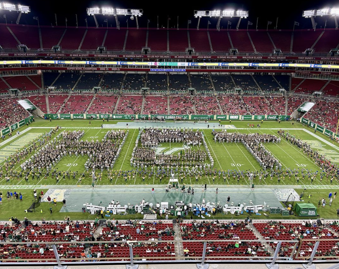 HOT Band has over 30 high schools perform with them on the field.